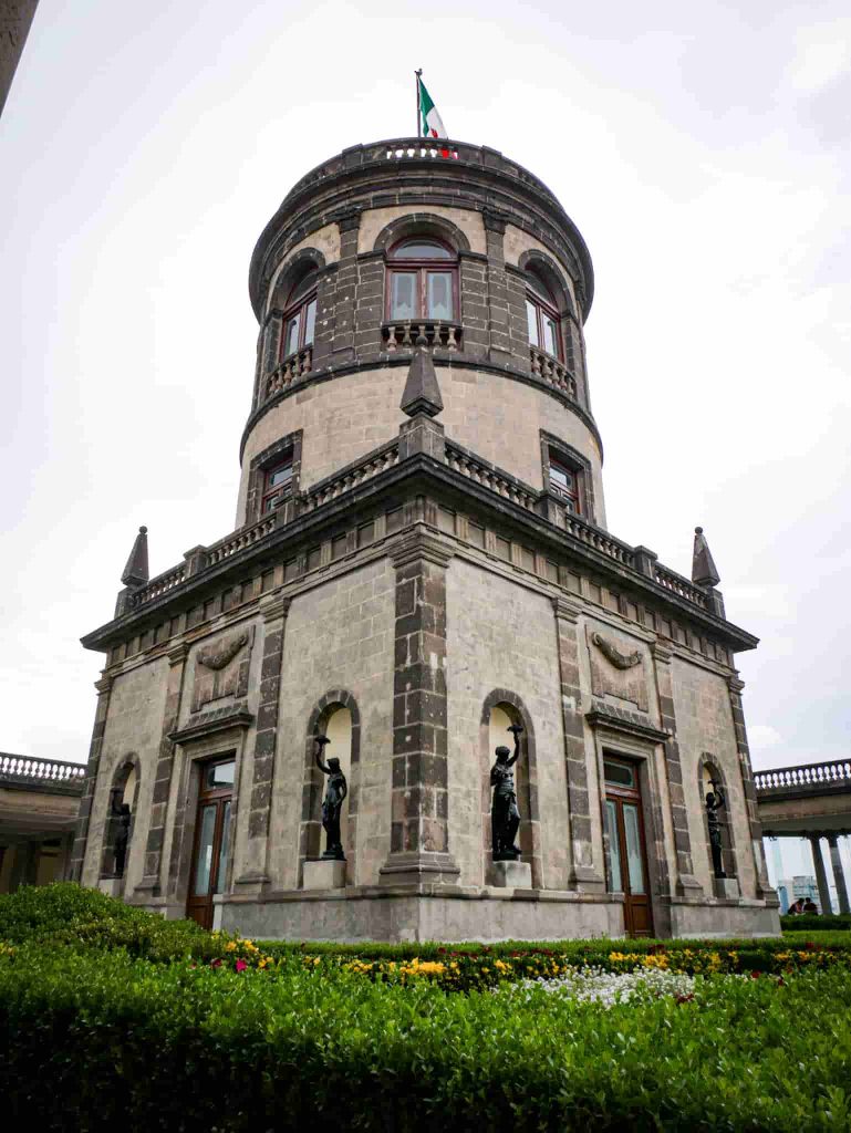 Castillo Chepultepec in Mexico City holds the History Museum